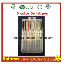 8 Farben Gel Ink Pen in PP Box